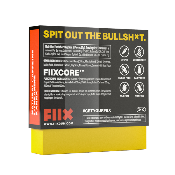 Energy FIIX - The Energy Gum