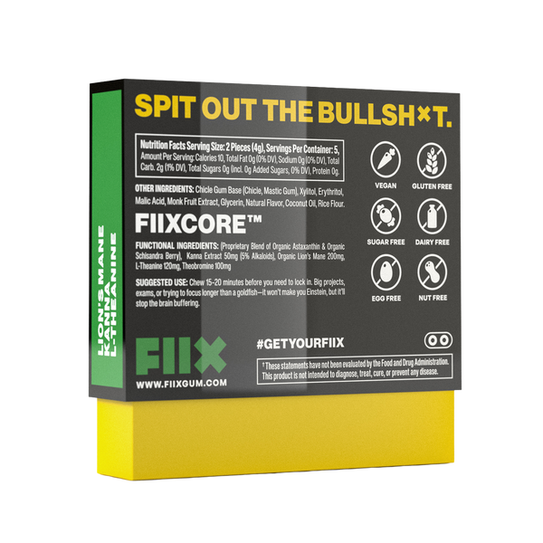 Mind FIIX - The Focus Gum